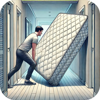 Hoe verhuis je je matras?
